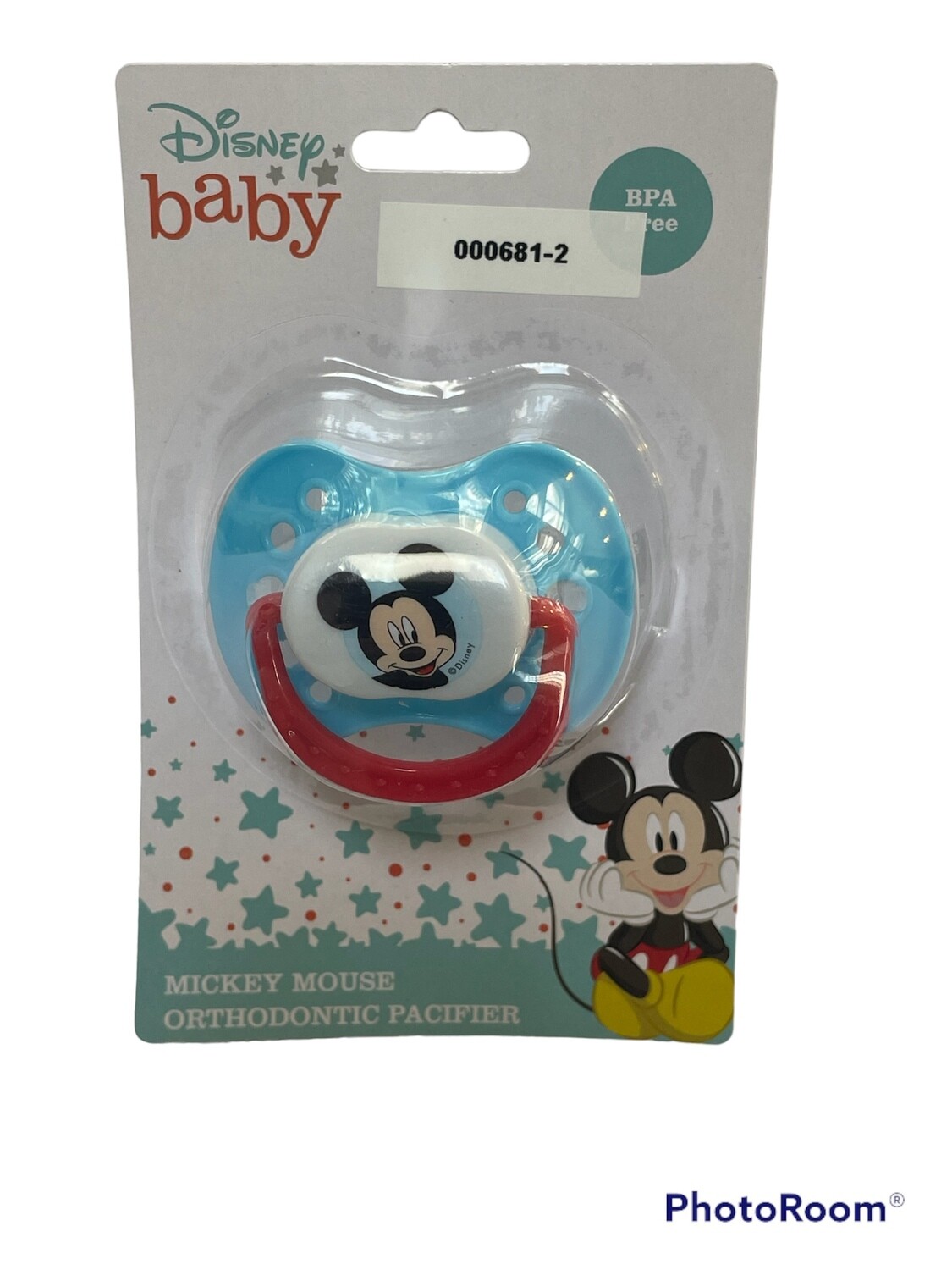 Mickey Mouse Orthodontic Pacifier