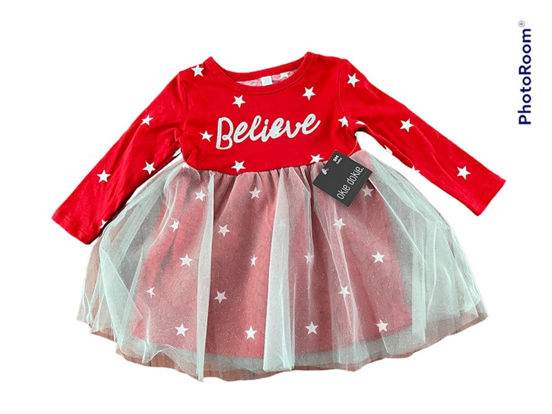 Christmas Dress | Believe TuTu | Size: 18 Months