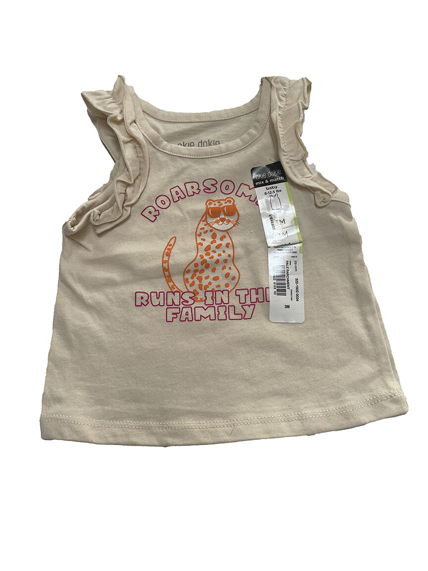 Tank Top | Roarsome Runs In The Family | Size: 6 Months