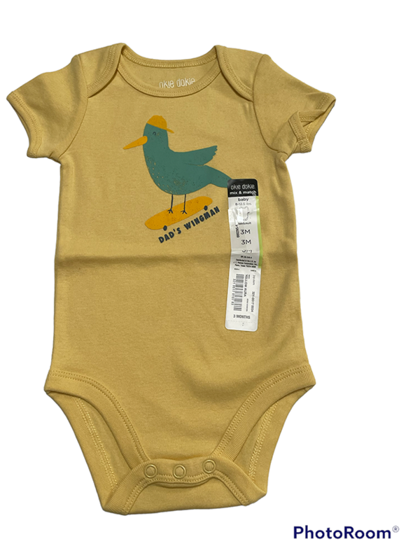 Body Suit | Dad's Wing Man | Size: 12 Months