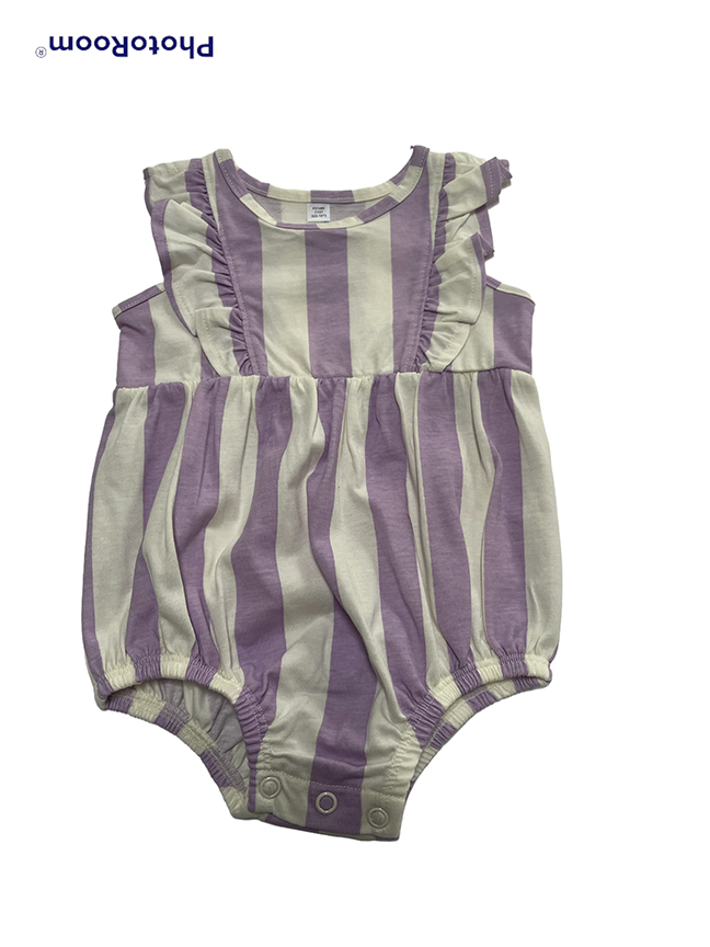 Body Suit | Purple Stripes | Size: 6 Months