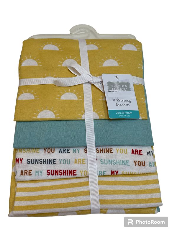 You Are My Sunshine Four Receiving Blankets