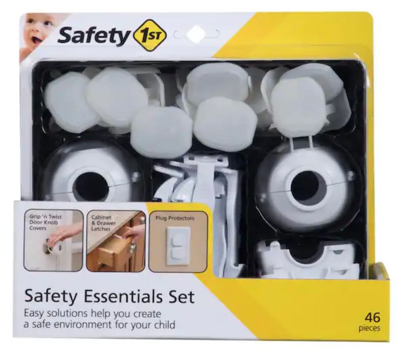 46 Pieces Essential Child Proofing Kit