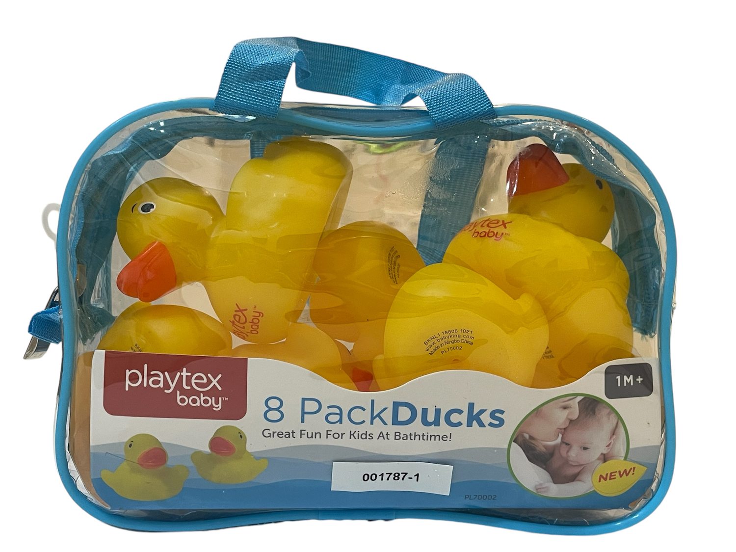 Pack Of Eight Bath Duckies | 1 months +