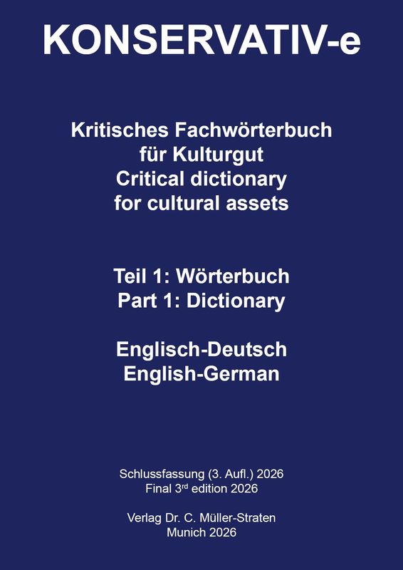 KONSERVATIVe, 3rd ed. Munich 2026