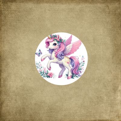 Glitzerndes Einhorn