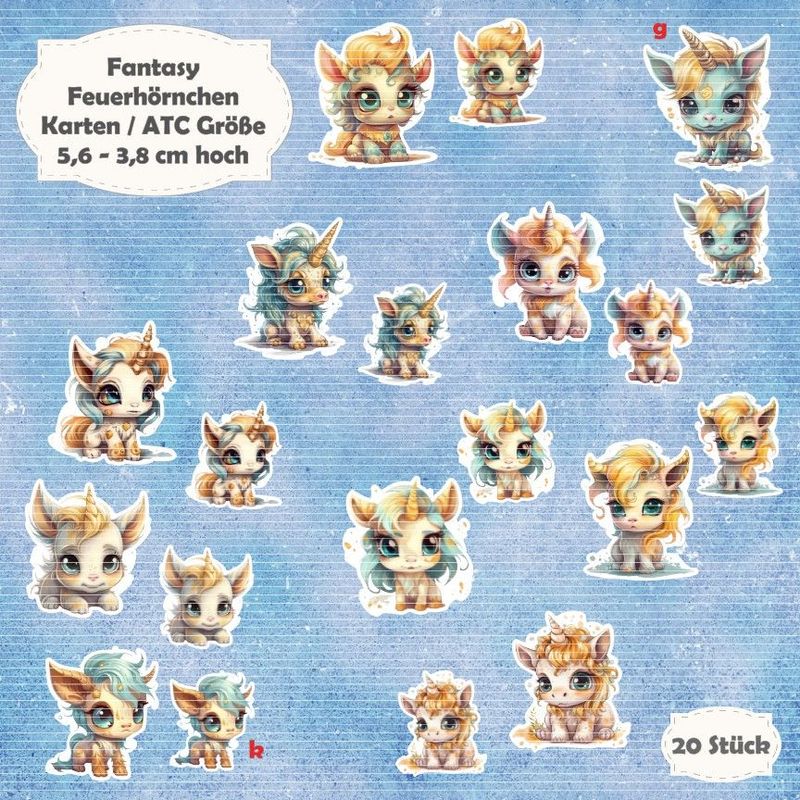 Feuerhörnchen - 300g - Karten - ATC Größe - 20 Stanzteile - Die Cuts*