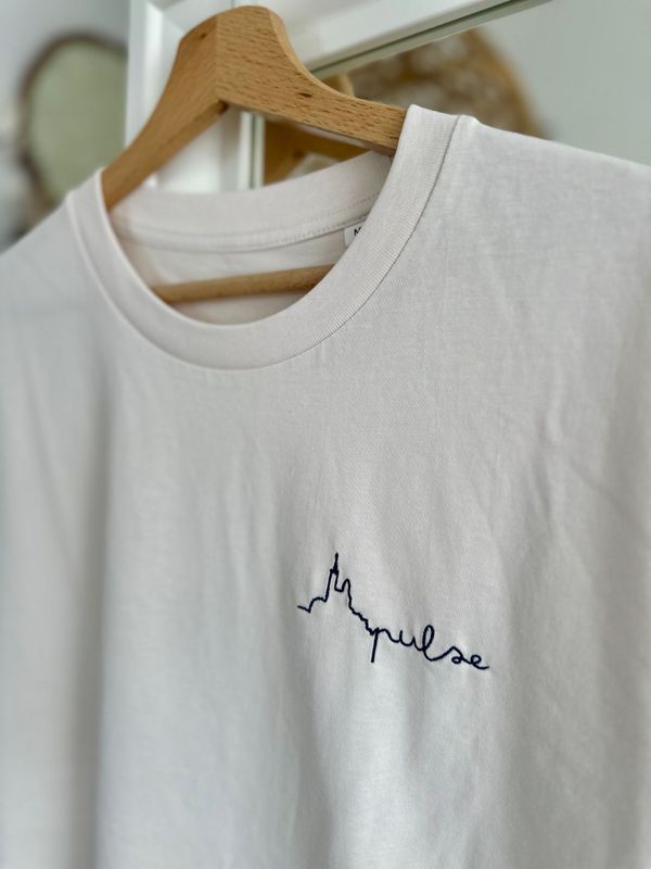 T-shirt The Line Vintage White