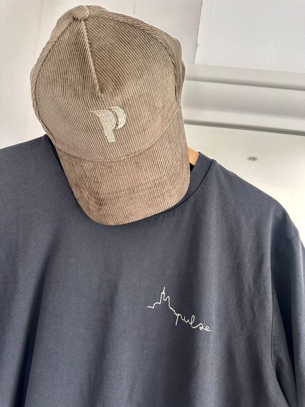 T-shirt The Line gris Anthracite
