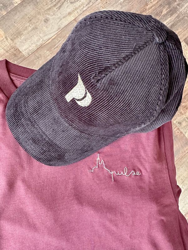 T-shirt The Line Bordeaux