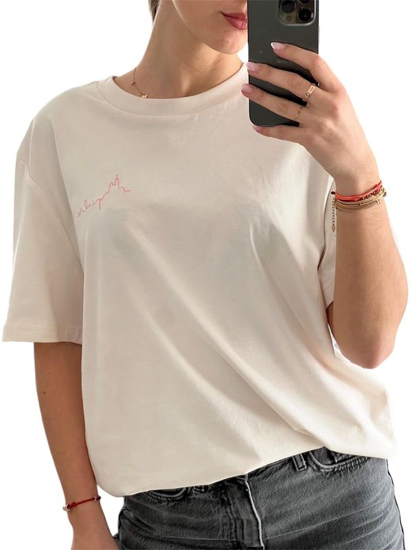 T-shirt The Line Vintage White