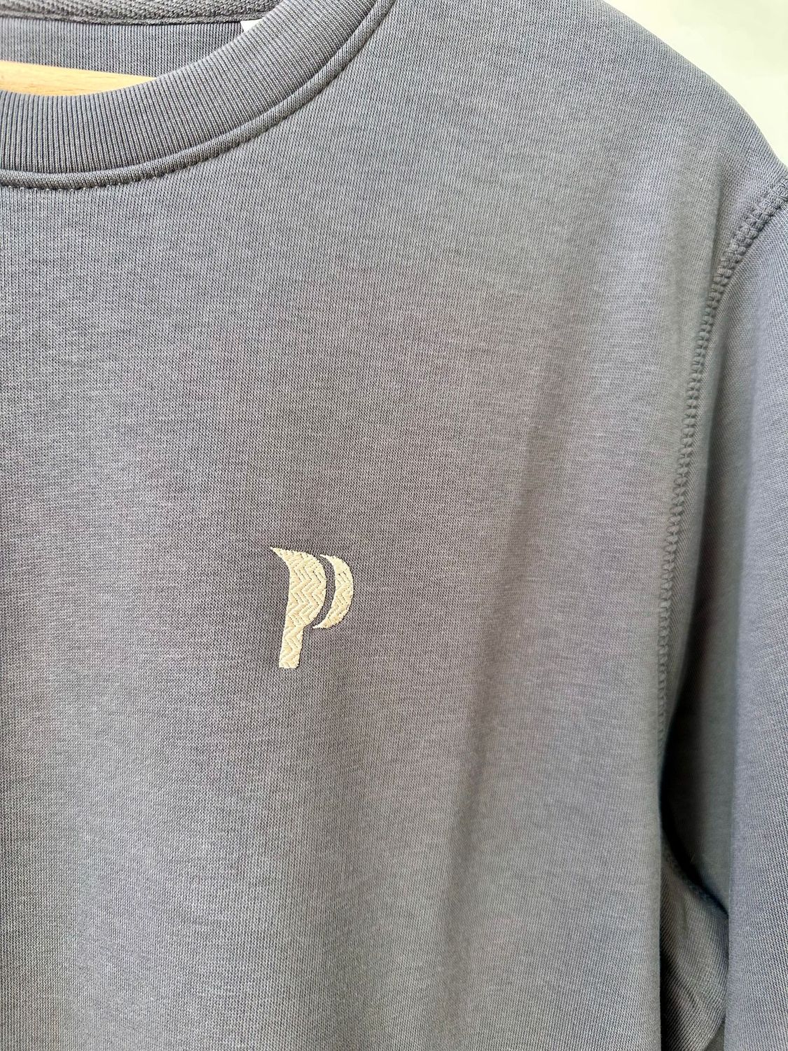 Sweat col rond P Anthracite