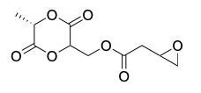 (5S)-5-methyl-3,6-dioxo-1,4-dioxan-2-yl)methyl 2-(oxiran-2-yl)acetate