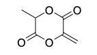3-methyl-6-methylene-1,4-dioxane-2,5-dione