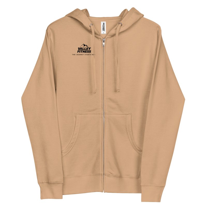 Unisex Zipper Hoodie