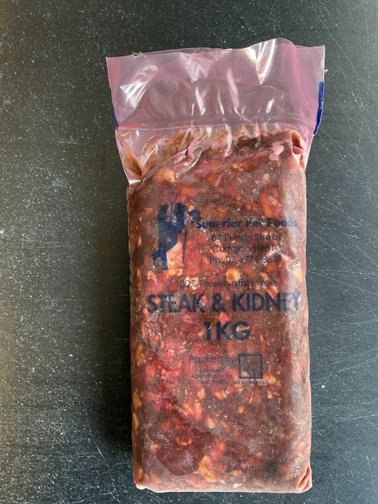 Steak and Kidney Mince 20kg