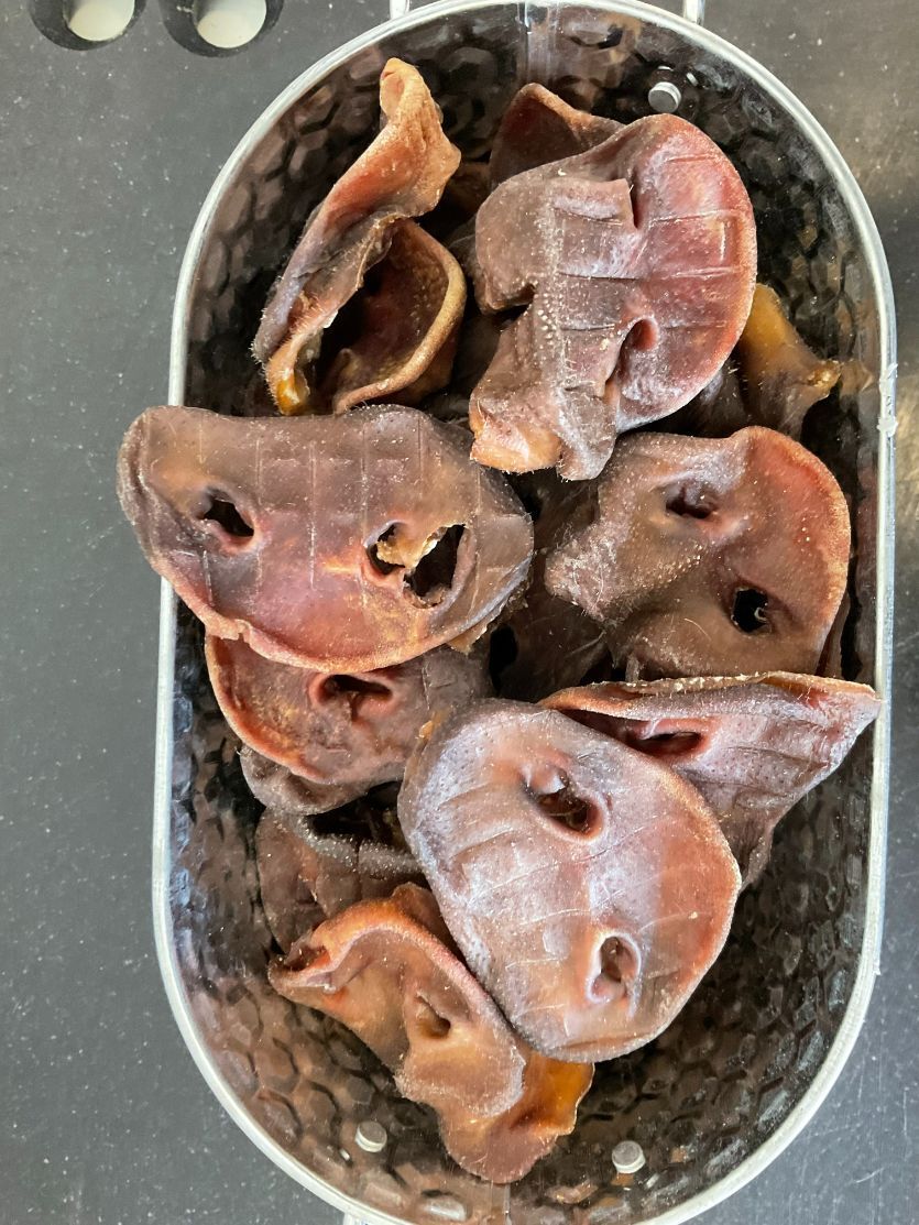Dried Pig Snouts