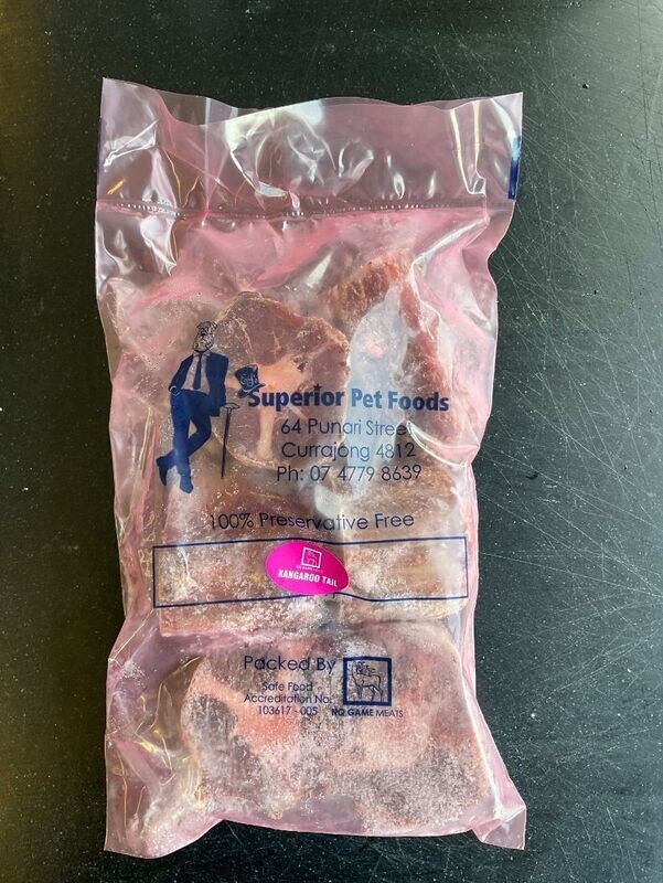 Roo Tail Bones 1.5kg