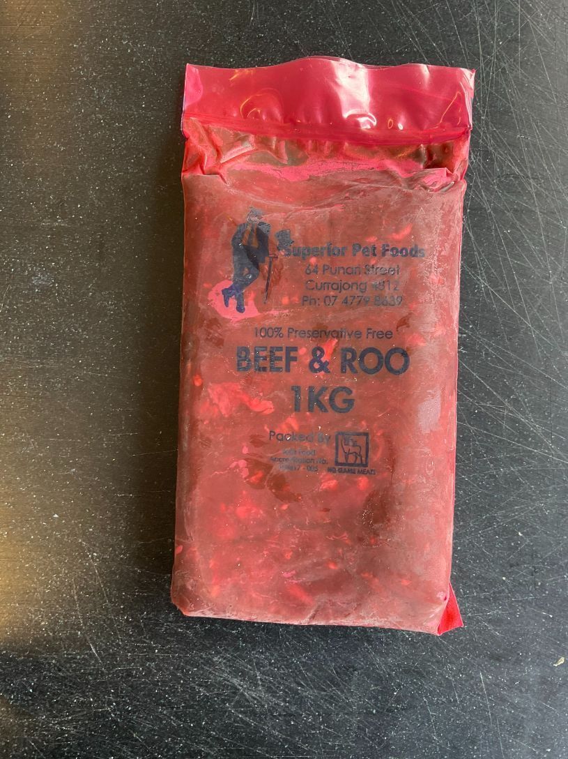 Beef and Roo Mince 12kg