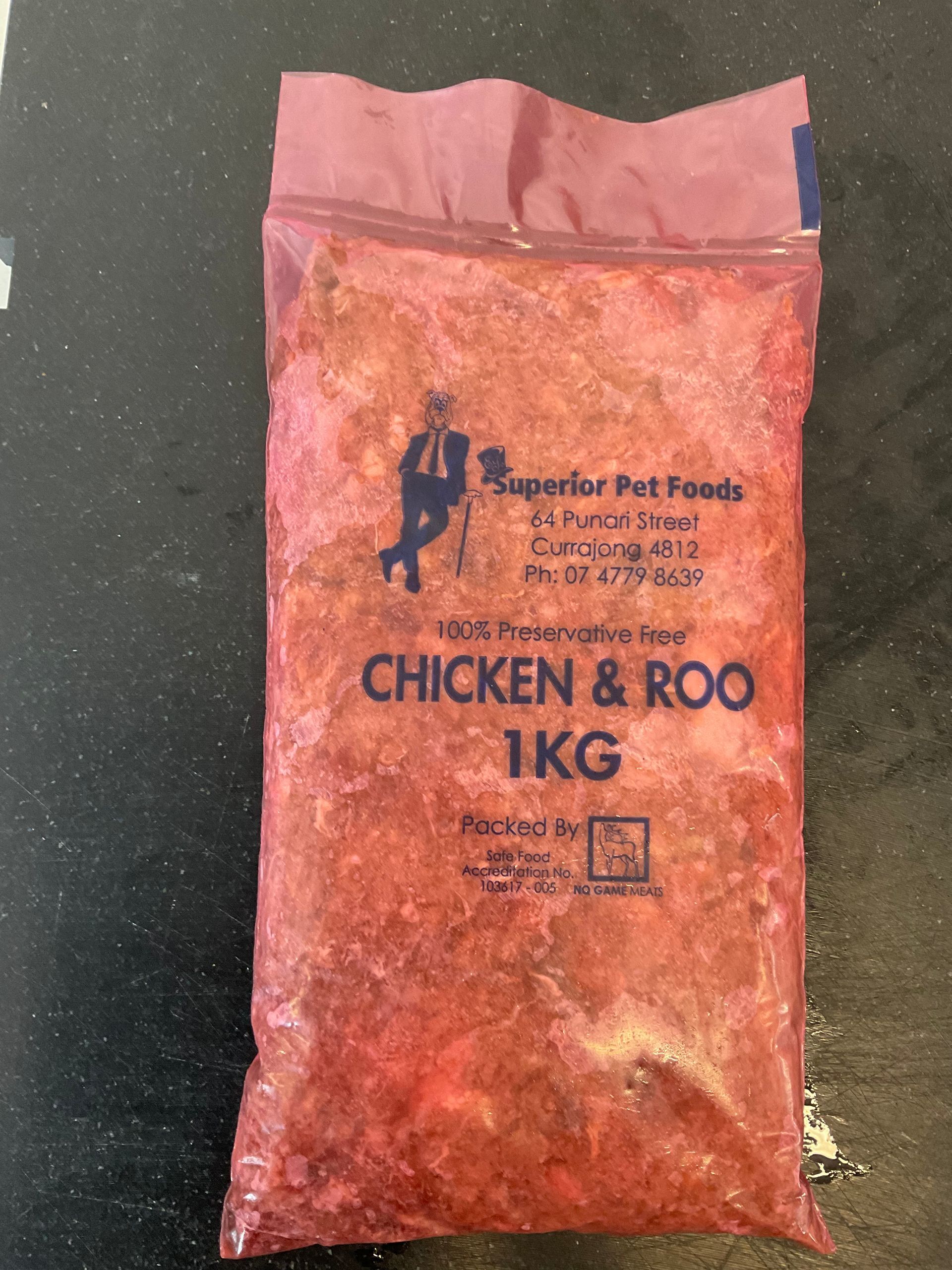 Chicken and Roo 12kg