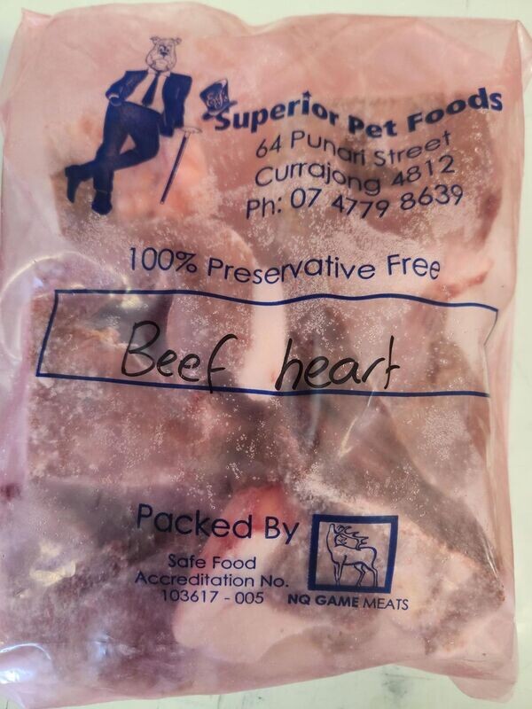 Beef Heart 1kg