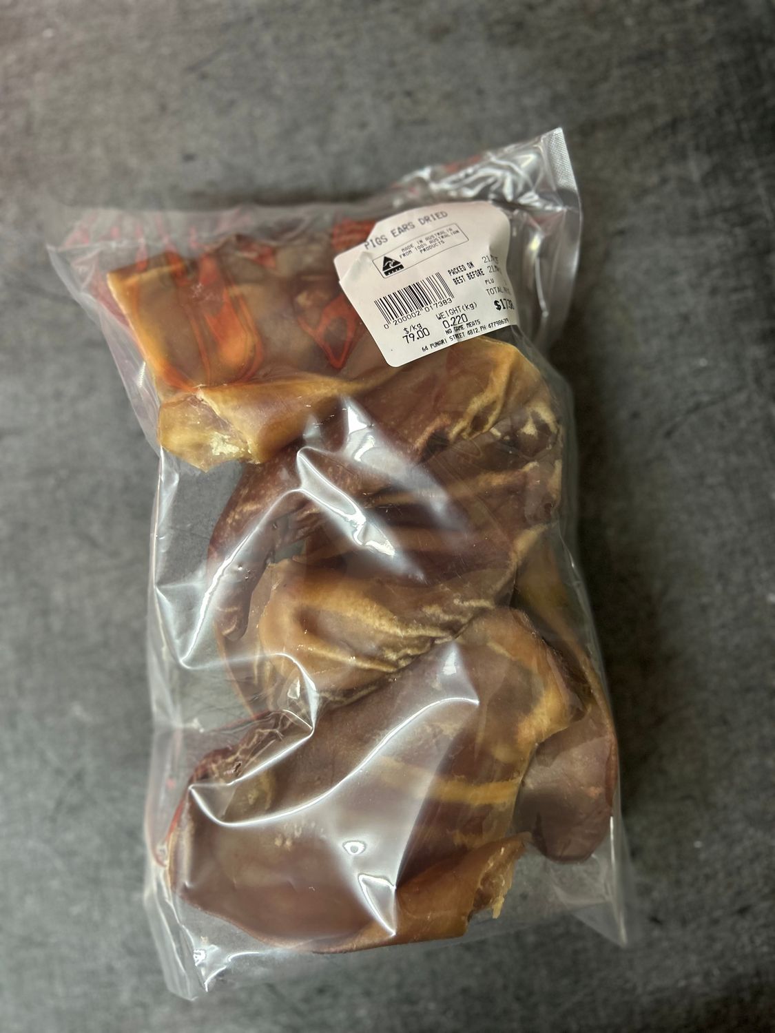 Dried Pigs Ears