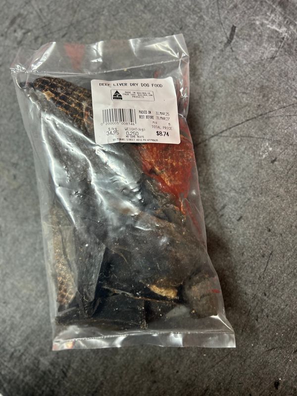 Dried Beef Liver