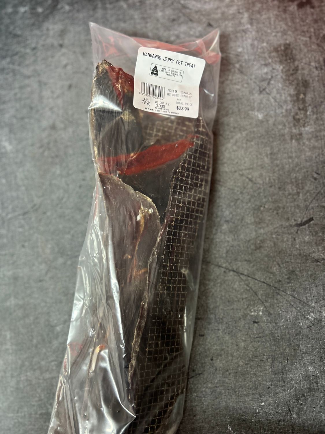 Dried Roo Jerky