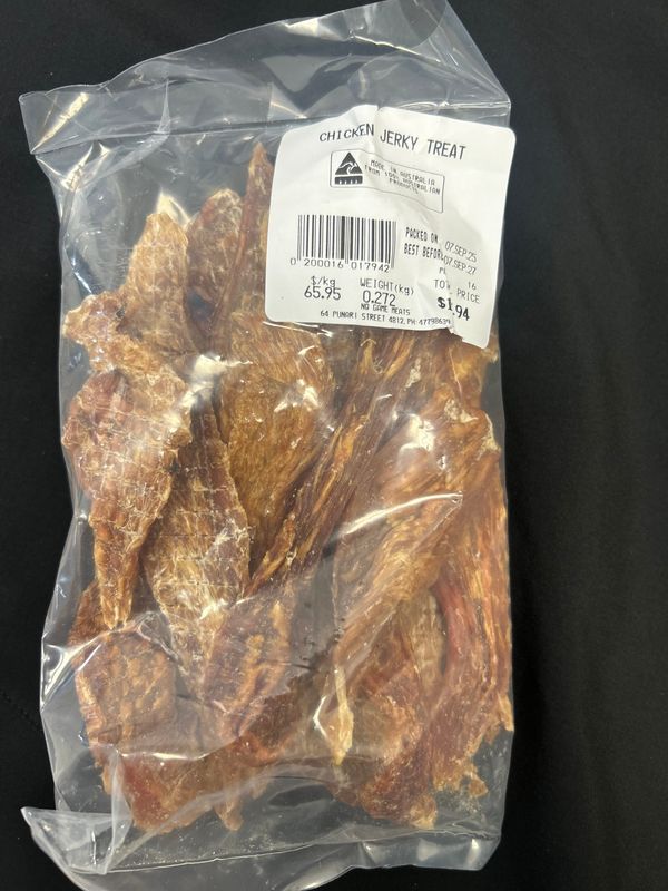 Dried Chicken Jerky