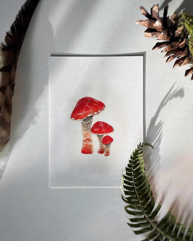 Chip Cherries Print