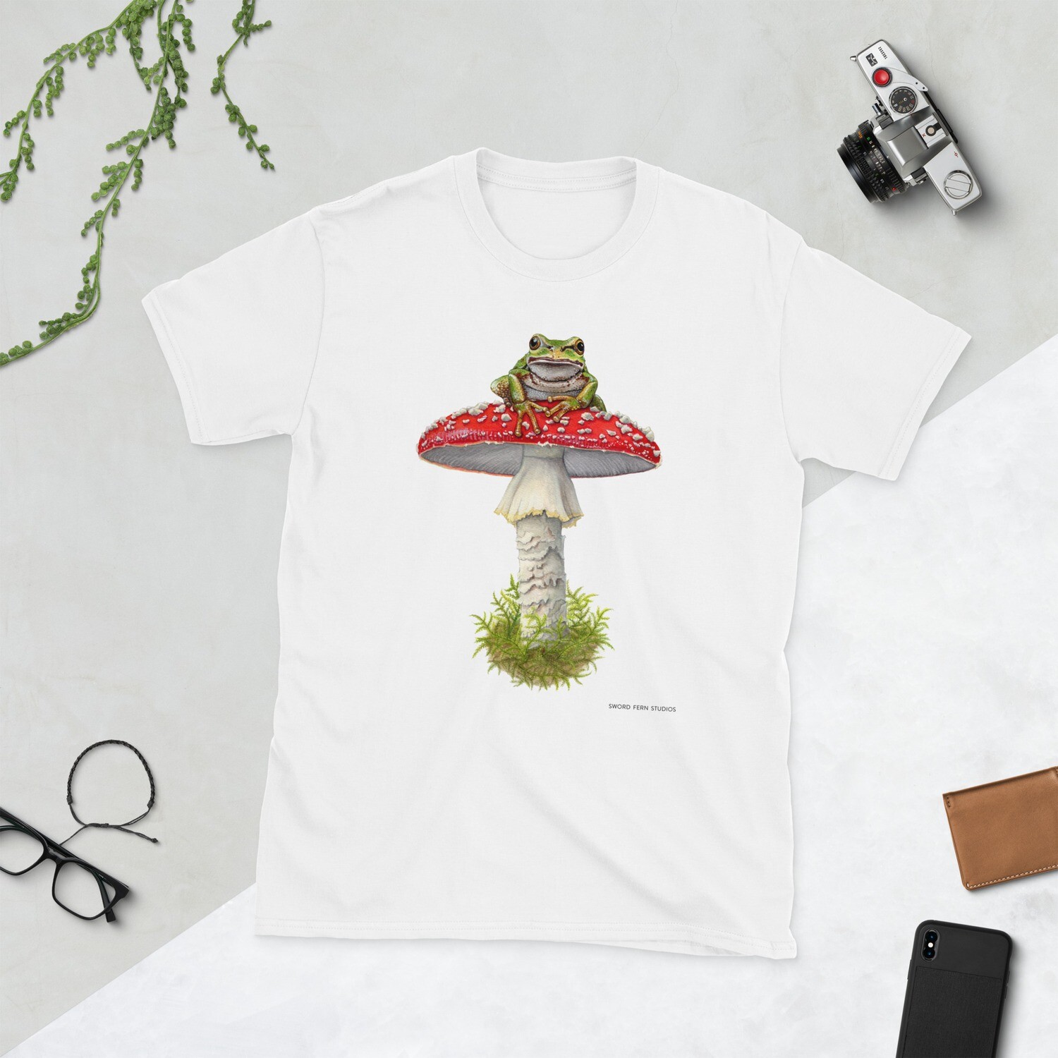 Tree Frog &amp; Toadstool Shirt