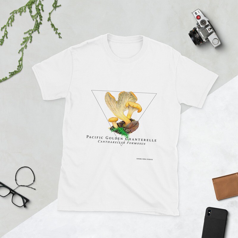 Golden Chanterelle Short-Sleeve Unisex T-Shirt