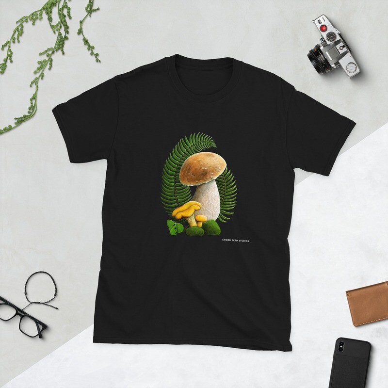 Bolete &amp; Ferns Short-Sleeve Unisex T-Shirt