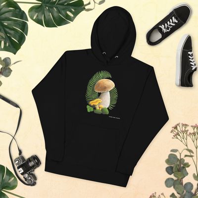 Bolete &amp; Ferns Unisex Hoodie