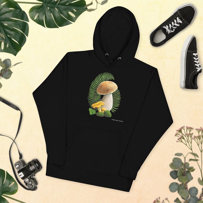 Bolete &amp; Ferns Unisex Hoodie
