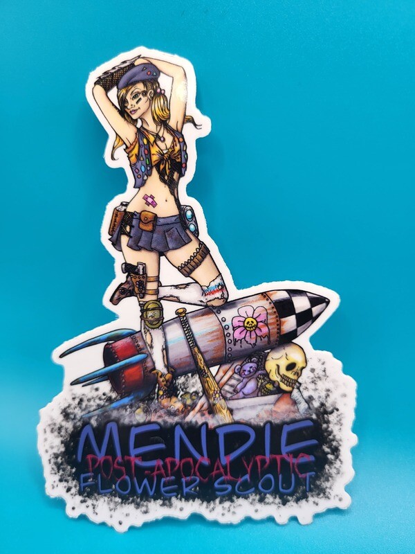 Mendie Sticker
