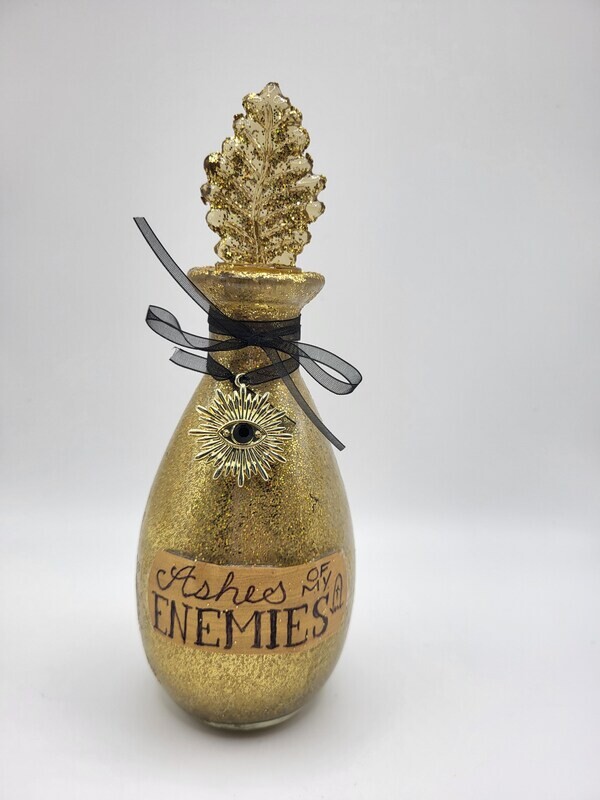 Gold "Ashes of my Enemies" bottle 2
