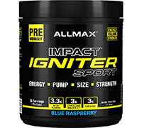 Allmax Impact Igniter Blue Raspberry