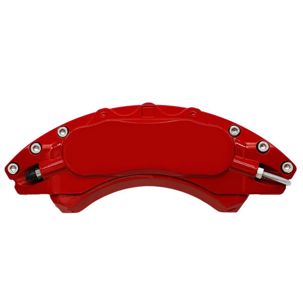 BMW 3 Series 2007-2013 Front &amp; Rear Set Custom Caliper Covers, Color: Red
