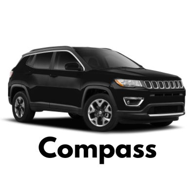 Jeep Compass Custom Caliper Covers - Aerospace Aluminum