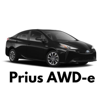 Custom Toyota Prius AWD-e Caliper Covers Canada
