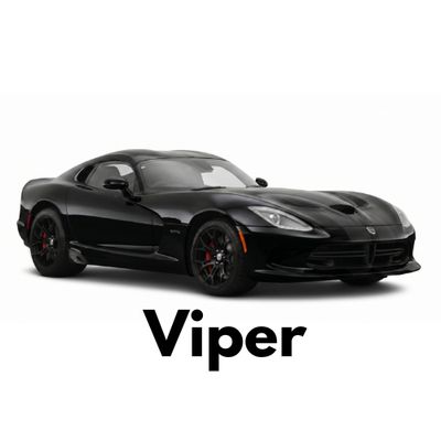 Personalized Dodge Viper Brake Caliper Covers