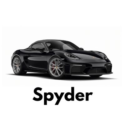 Porsche Spyder Caliper Covers - Ships Across Canada
