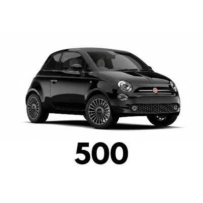Fiat 500 Brake Caliper Covers - 17 Colors