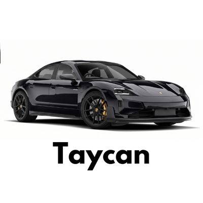 Custom Colored Caliper Covers for Porsche Taycan