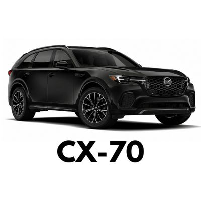 Personalized Mazda CX-70 Brake Caliper Covers