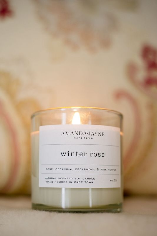 AMANDA-JAYNE Candle - Winter Rose