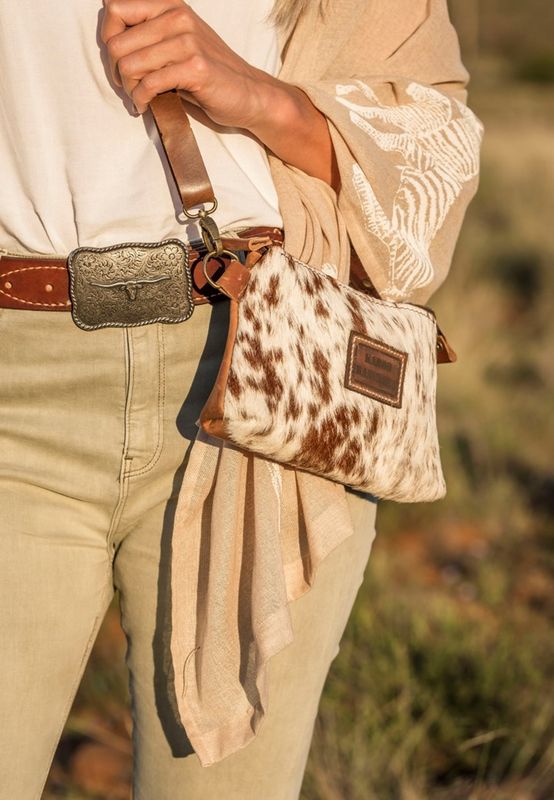 KAROO RANCHING Cowhide Bag - THE KATE