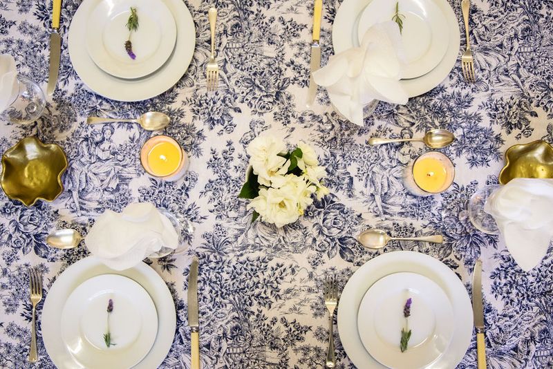 KAROO RANCHING Toile 100% Cotton Table Cloths