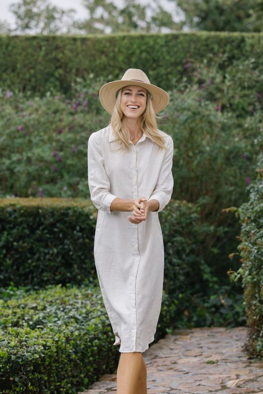 GERBER & CO - LINEN SHIRT DRESS